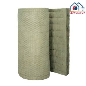 پشم سنگ توری دار
